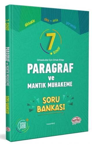 7.SINIF PARAGRAF VE MANTIK MUHAKEME SORU BANKASI