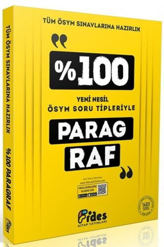 PARAGRAF SORU % 100 YENİ NESİL TÜM ÖSYM SINAVLARIN