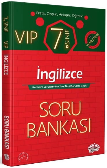 7.SINIF VIP İNGİLİZCE SORU