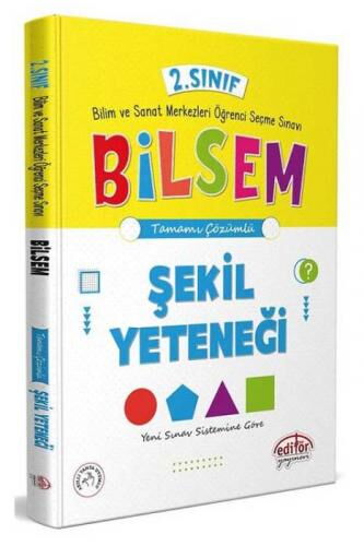 2.SINIF BİLSEM ŞEKİL YETENEĞİ ÇÖZÜMLÜ