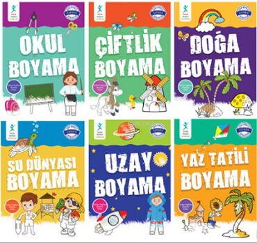 TÜRKÇE İNGİLİZCE BOYAMA SETİ