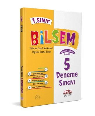 1.SINIF BİLSEM ÇÖZÜMLÜ 5 DENEME