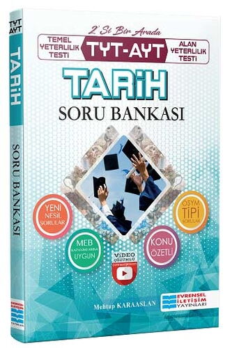 YKS TYT AYT YENİ NESİL TARİH SORU BANKASI