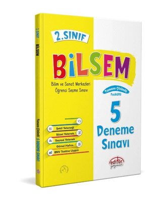 2.SINIF BİLSEM ÇÖZÜMLÜ 5 DENEME