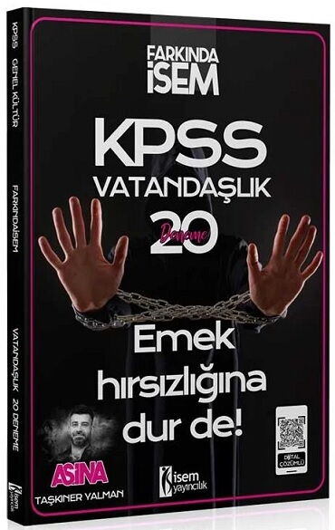 KPSS AŞİNA VATANDAŞLIK 20 DENEME 2024