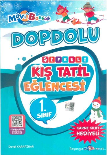 1.SINIF MAVİ BONCUK ŞİFRELİ KIŞ TATİLİ EĞLENCESİ 