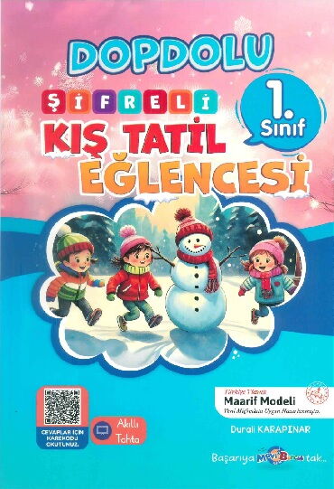 1.SINIF MAVİ BONCUK ŞİFRELİ KIŞ TATİLİ EĞLENCESİ