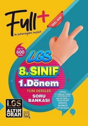 8.SINIF LGS 1.DÖNEM TÜM DERSLER 600 SORU BANKASI