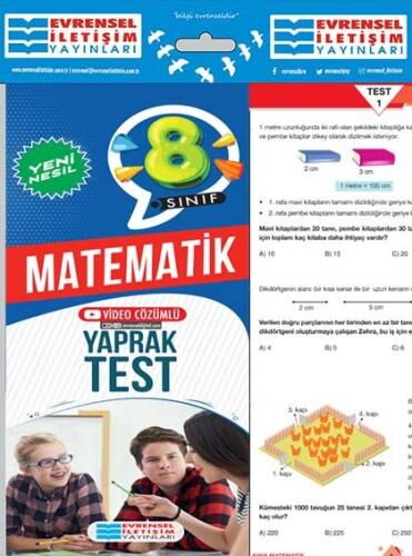 8.SINIF YENİ NESİL  MATEMATİK YAPRAK TEST