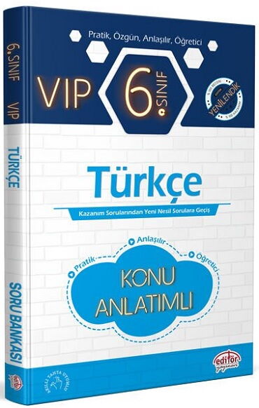 6.SINIF VIP TÜRKÇE KONU