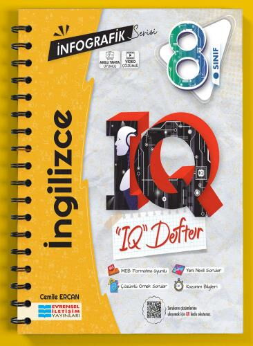 8.SINIF İNGİLİZCE IQ AKILLI DEFTER