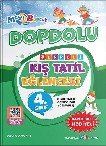 4.SINIF MAVİ BONCUK ŞİFRELİ KIŞ TATİLİ EĞLENCESİ 