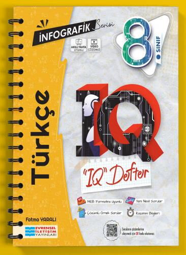 8.SINIF TÜRKÇE IQ AKILLI DEFTER