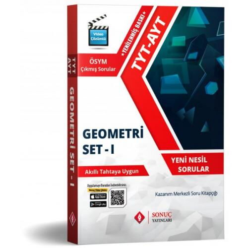 YKS TYT AYT GEOMETRİ MODÜLER SET 1