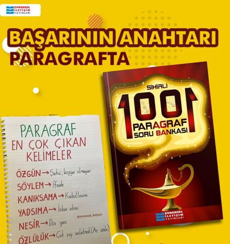 SİHİRLİ 1001 PARAGRAF SORU BANKASI   2024