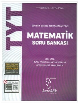 YKS TYT MATEMATİK SORU BANKASI