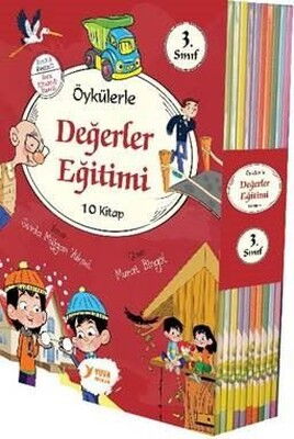 ÖYKÜLERLE DEĞERLER EĞİTİMİ 3.SINIF      (10 KİTAP)