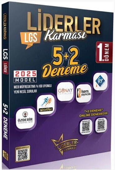 8.SINIF LİDERLER KARMASI 5+2 DENEME 1.DÖNEM