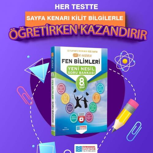 8.SINIF FEN BİLİMLERİ VİDEO ÇÖZÜMLÜ SORU BANKASI