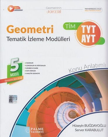 YKS TYT AYT GEOMETRİ TEMATİK İZLEME MODÜLLERİ 2024