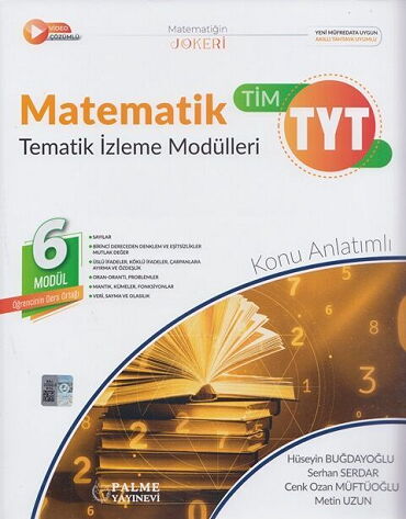 YKS TYT MATEMATİK TEMATİK İZLEME MODÜLLERİ 2024