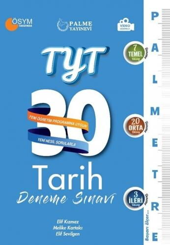 YKS TYT TARİH 30 DENEME (PALMETRE)