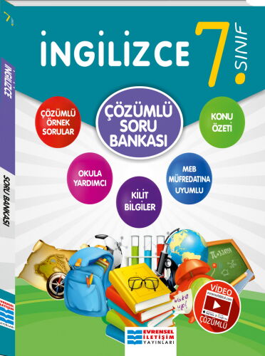 7.SINIF İNGİLİZCE (XATLON) KONU ÖZETLİ SORU BANKAS