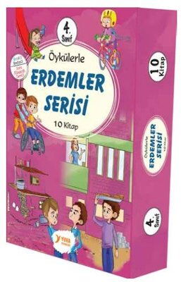 ÖYKÜLERLE ERDEMLER SERİSİ      (10 KİTAP)  4.SINIF