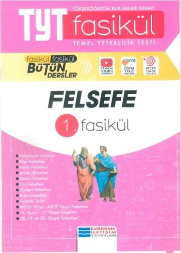 TYT FELSEFE KONU ÖZT. SORU FASİKÜLÜ    (1.FASİKÜL)