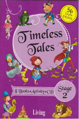 LİVİNG STAGE 2 TİMELESS TALES 8 BOOKS+ACTİVİTY+CD