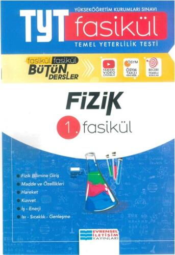 TYT FİZİK KONU ÖZT. SORU FASİKÜLÜ (1.FASİKÜL)