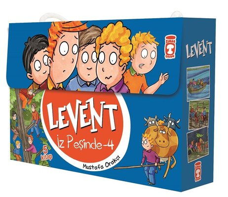 LEVENT İZ PEŞİNDE 4 SET (5 KİTAP)