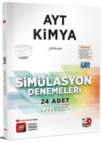 YKS AYT KİMYA SİMÜLASYON 24 DENEME