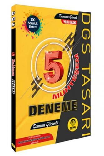 DGS 5 MUHTEŞEM ÇÖZÜMLÜ DENEME