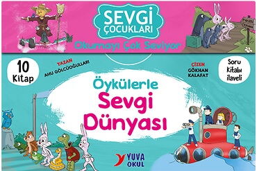 SEVGİ ÇOCUKLARI OKUMAYI ÇOK SEV.10 KİTAP 3-4 SINIF