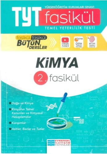 TYT KİMYA KONU ÖZT. SORU FASİKÜLÜ      (2.FASİKÜL)