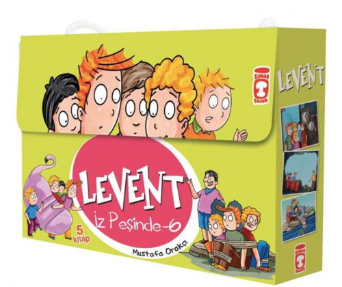 LEVENT İZ PEŞİNDE 6 SET (5 KİTAP)