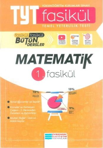 TYT MATEMATİK KONU ÖZT. SORU FASİKÜLÜ  (1.FASİKÜL)