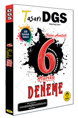 DGS 6 HARİKA KONU ANALİZİ DENEME