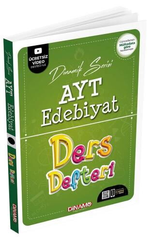 YKS AYT EDEBİYAT DERS DEFTERİ DİNAMİK SERİSİ