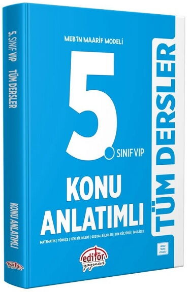 5.SINIF TÜM DERSLER KONU MAARİF MAVİ 2024