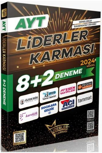 YKS AYT LİDERLER KARMASI 8+2 DENEME.