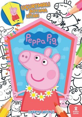 PEPPA PİG UÇURTMALI BOYAMA KİTABI