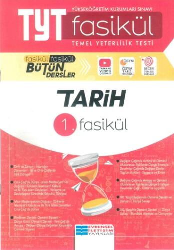 TYT TARİH KONU ÖZT. SORU FASİKÜLÜ      (1.FASİKÜL)