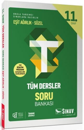 11.SINIF TÜM DERSLER SORU BANKASI (EA-SÖZEL)