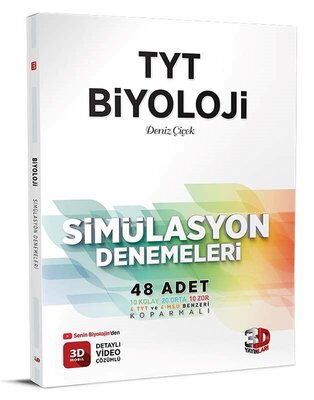 YKS TYT BİYOLOJİ SİMÜLASYON DENEME