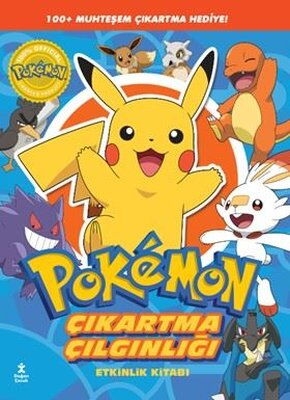 POKEMON PİKACHU ÇIKARTMA ÇILGINLIĞI ETKİNLİK KİTA