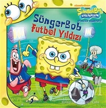 SÜNGER BOB KARE PANTOLON SÜNGER BOB FUTBOL YILDIZI