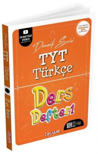 YKS TYT TÜRKÇE DERS DEFTERİ DİNAMİK SERİSİ