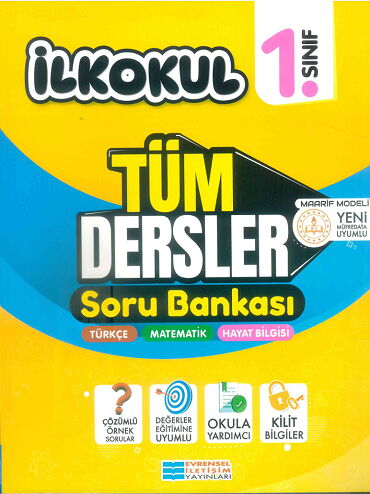 1.SINIF TÜM DERSLER SORU BANKASI 2024